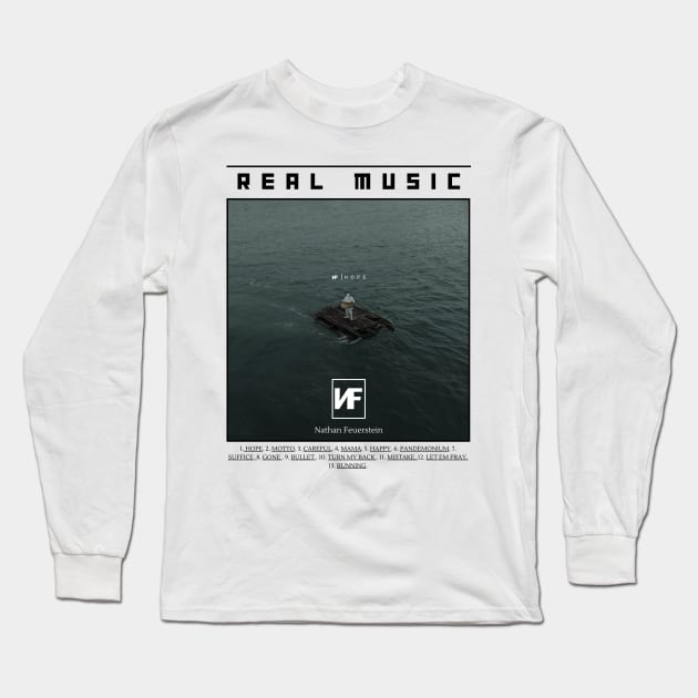 NF Hope Album Long Sleeve T-Shirt by Lottz_Design 